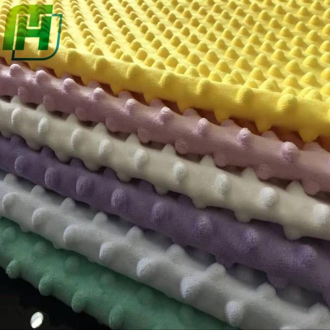 minky dot fabric 3