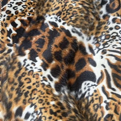 ผ้าพิมพ์เนื้อหนัง Velboa